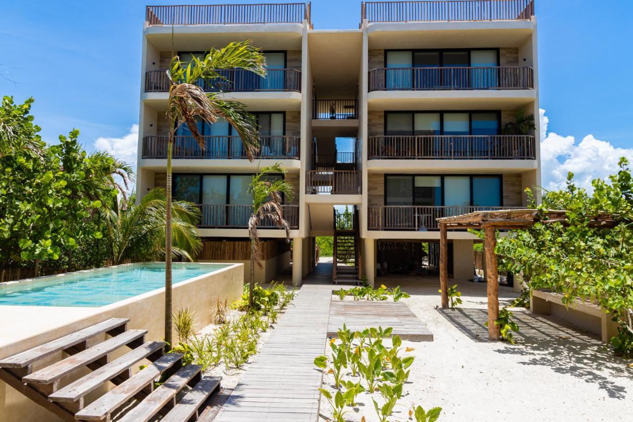 Ocean View 2 Bedroom Apartment In Punta Cocos - D201 Isla Holbox Exteriör bild
