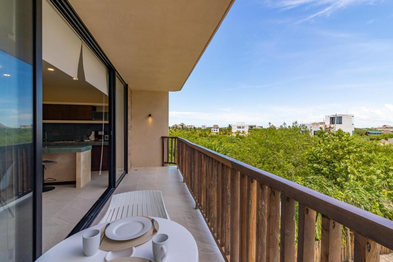 Ocean View 2 Bedroom Apartment In Punta Cocos - D201 Isla Holbox Exteriör bild